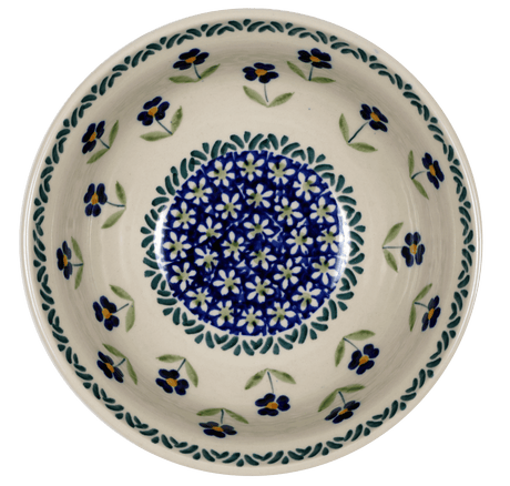 Bowl, Round, 6.75" in "Forget Me Not" by Manufaktura | M090T-ASS