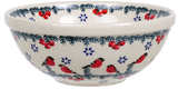 Bowl, Round, 6.75" in "Red Bird" by Manufaktura | M090T-GILE