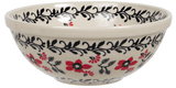 Bowl, Round, 6.75" in "Scarlet Garden" by Manufaktura | M090T-KK01