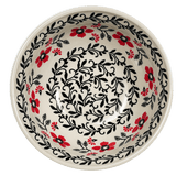 Bowl, Round, 6.75" in "Scarlet Garden" by Manufaktura | M090T-KK01