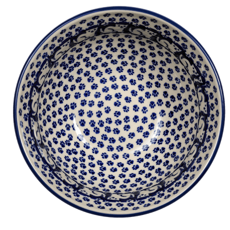 Bowl, Round, 6.75" in "Kitty Cat Path" by Manufaktura | M090T-KOT6