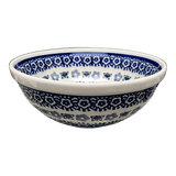 Bowl, Round, 6.75" in "Butterfly Border" by Manufaktura | M090T-P249