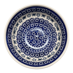 Polish Pottery 6.75" Bowl (Butterfly Border) | M090T-P249 Additional Image at PolishPotteryOutlet.com