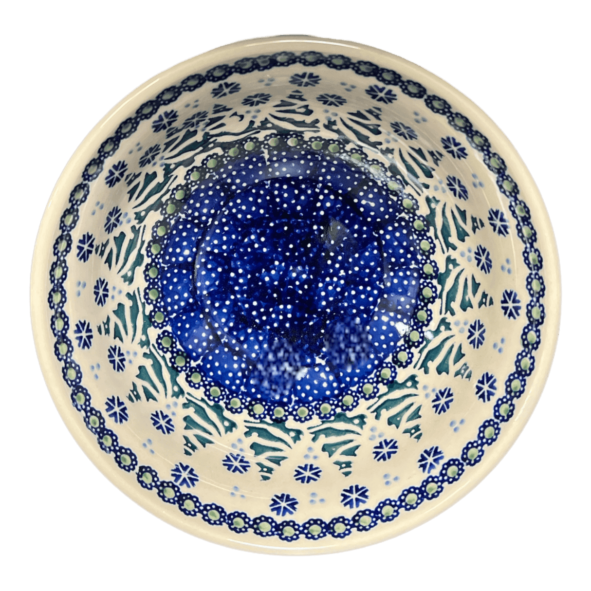 Bowl, Round, 6.75" in "Snowy Pines" by Manufaktura | M090T-U22