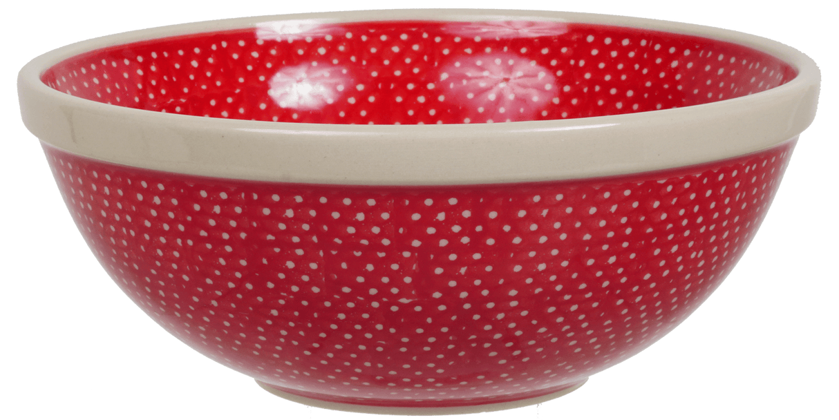 Bowl, Round, 6.75" in "Red Sky at Night" by Manufaktura | M090T-WCZE