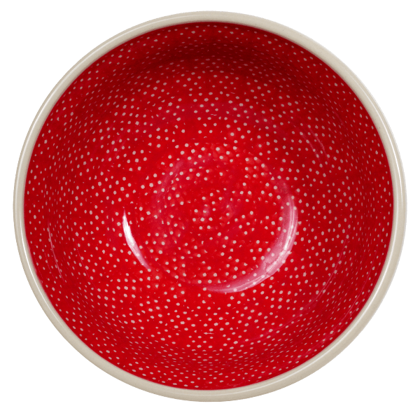 Bowl, Round, 6.75" in "Red Sky at Night" by Manufaktura | M090T-WCZE