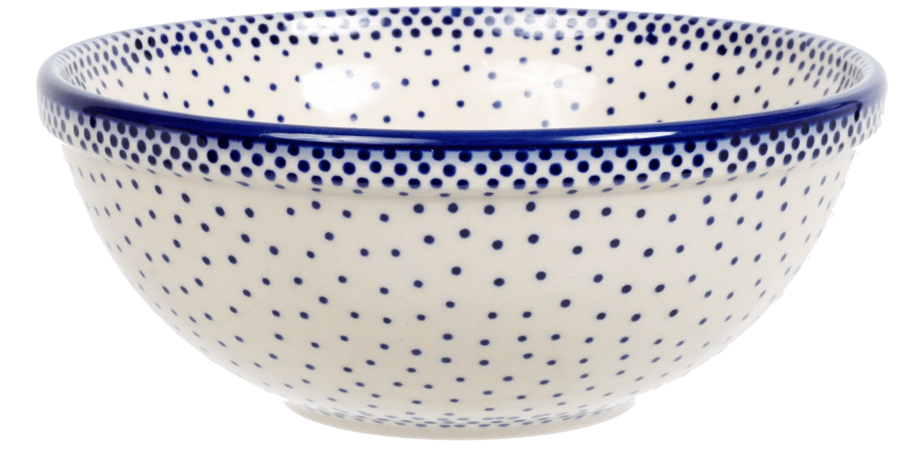 Bowl, Round, 6.75" in "Misty Blue" by Manufaktura | M090U-61A