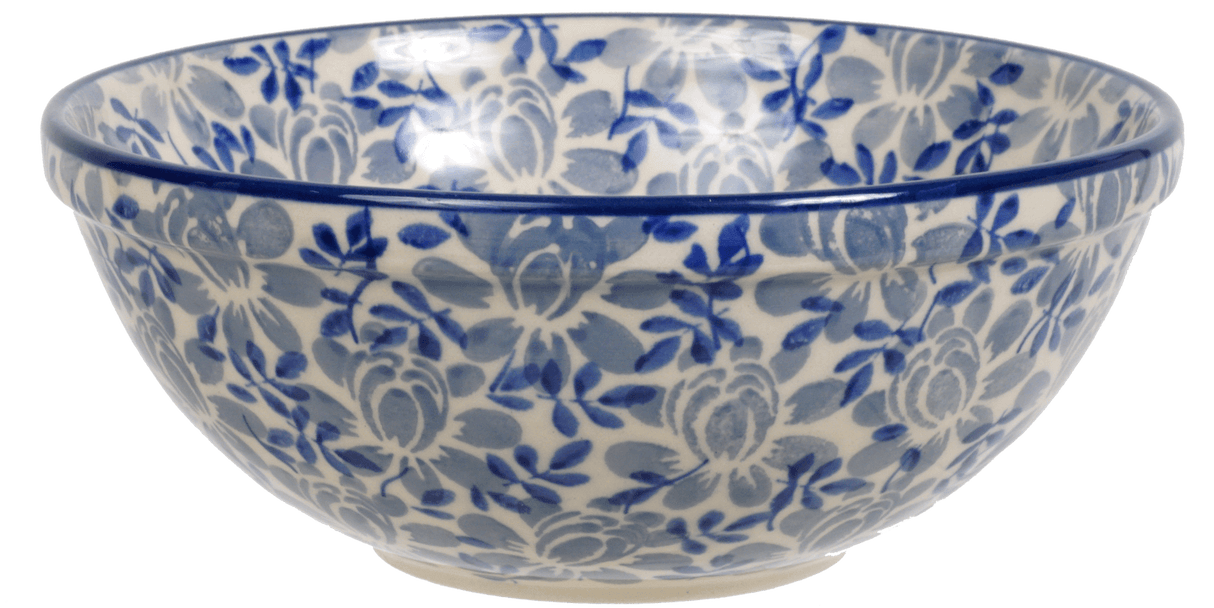 Bowl, Round, 6.75" in "English Blue" by Manufaktura | M090U-AS53