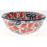 Bowl, Round, 6.75" in "Strawberry Fields" by Manufaktura | M090U-AS59