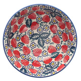 Bowl, Round, 6.75" in "Strawberry Fields" by Manufaktura | M090U-AS59