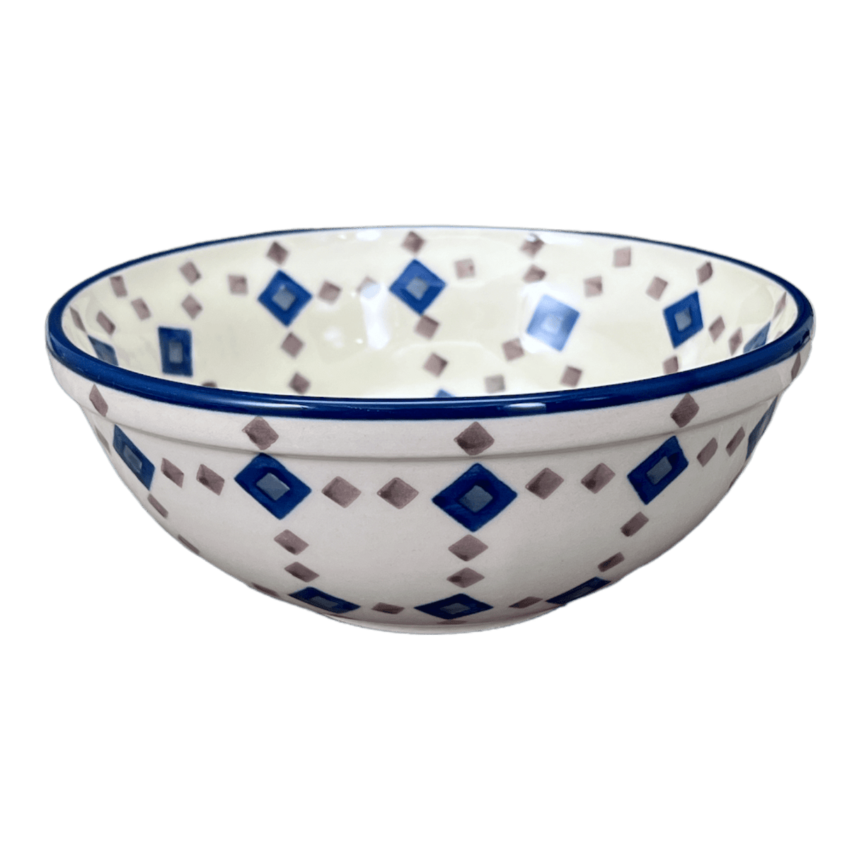 Bowl, Round, 6.75" in "Diamond Quilt" by Manufaktura | M090U-AS67