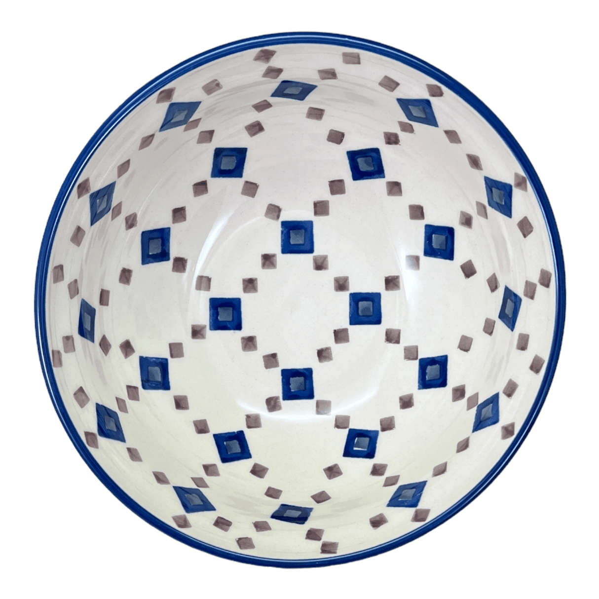 Bowl, Round, 6.75" in "Diamond Quilt" by Manufaktura | M090U-AS67