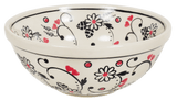 Bowl, Round, 6.75" in "Night Garden" by Manufaktura | M090U-BL02
