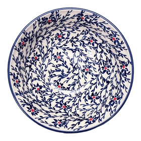 Polish Pottery 6.75" Bowl (Blue Canopy) | M090U-IS04 Additional Image at PolishPotteryOutlet.com