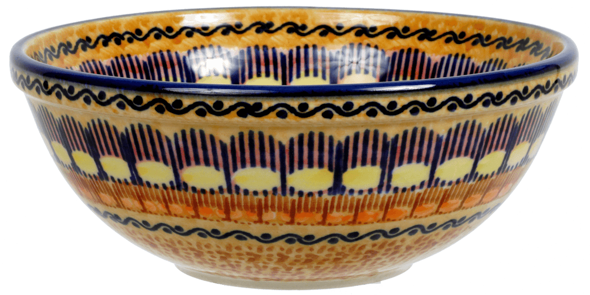 Bowl, Round, 6.75" in "Desert Sunrise" by Manufaktura | M090U-KLJ