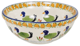 Bowl, Round, 6.75" in "Ducks in a Row" by Manufaktura | M090U-P323