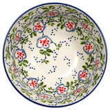 Bowl, Round, 6.75" in "Flowers & Lace" by Manufaktura | M090U-P372