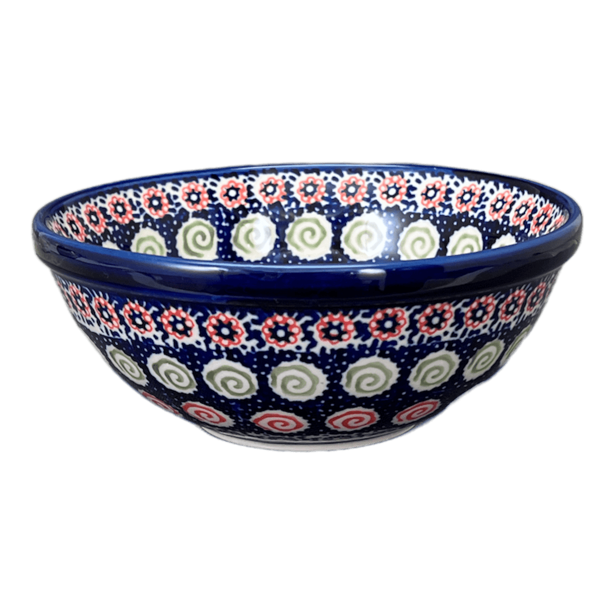 Bowl, Round, 6.75" in "Carnival" by Manufaktura | M090U-RWS