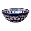 Polish Pottery 6.75" Bowl (Carnival) | M090U-RWS at PolishPotteryOutlet.com