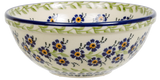 Bowl, Round, 6.75" in "Blue Clematis" by Manufaktura | M090U-VB03