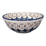 Bowl, Round, 6.75" in "Diamond Blossoms" by Manufaktura | M090U-ZP03