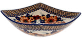 Bowl, Square, Nut, Medium, 7.75" in "Bouquet in a Basket" by Manufaktura | M113S-JZK