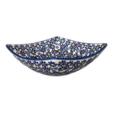 Bowl, Square, Nut, Medium, 7.75" in "Field of Daisies" by Manufaktura | M113S-S001