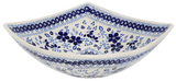 Dish, Nut, Medium, 7.75" in "Duet in Blue" by Manufaktura | M113S-SB01