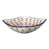 Bowl, Square, Nut, Medium, 7.75" in "Simply Beautiful" by Manufaktura | M113T-AC61