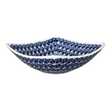 Bowl, Square, Nut, Medium, 7.75" in "Tulip Blues" by Manufaktura | M113T-GP16