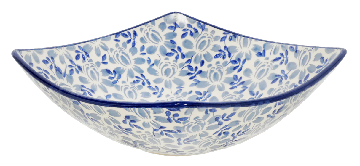 Dish, Nut, Medium, 7.75" in "English Blue" by Manufaktura | M113U-AS53