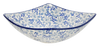 Polish Pottery Medium Nut Dish (English Blue) | M113U-AS53 at PolishPotteryOutlet.com