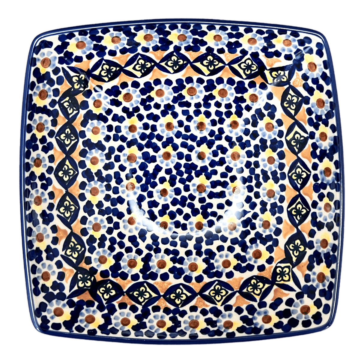 Dish, Nut, Medium, 7.75" in "Kaleidoscope" by Manufaktura | M113U-ASR