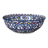 Bowl, Round, 8.5" in "Field of Daisies" by Manufaktura | M135S-S001