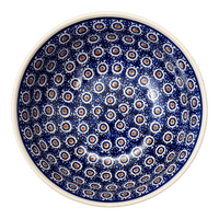 A picture of a Polish Pottery 8.5" Bowl (Bonbons) | M135T-2 as shown at PolishPotteryOutlet.com/products/8-5-bowl-bonbons-m135t-2