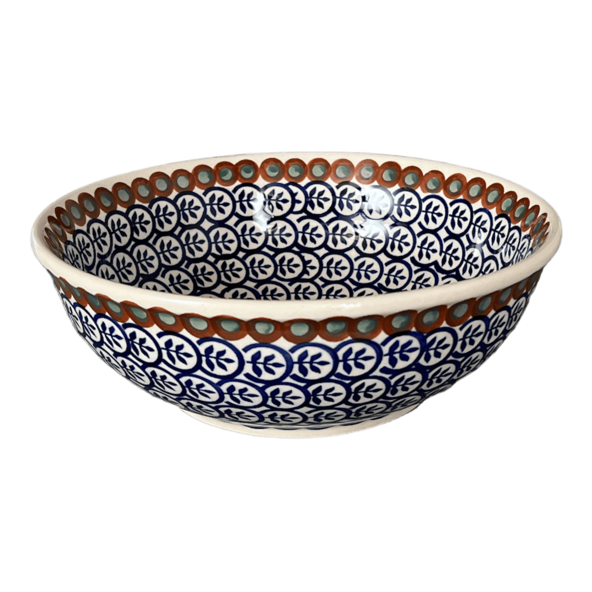 Bowl, Round, 8.5" in "Olive Garden" by Manufaktura | M135T-48