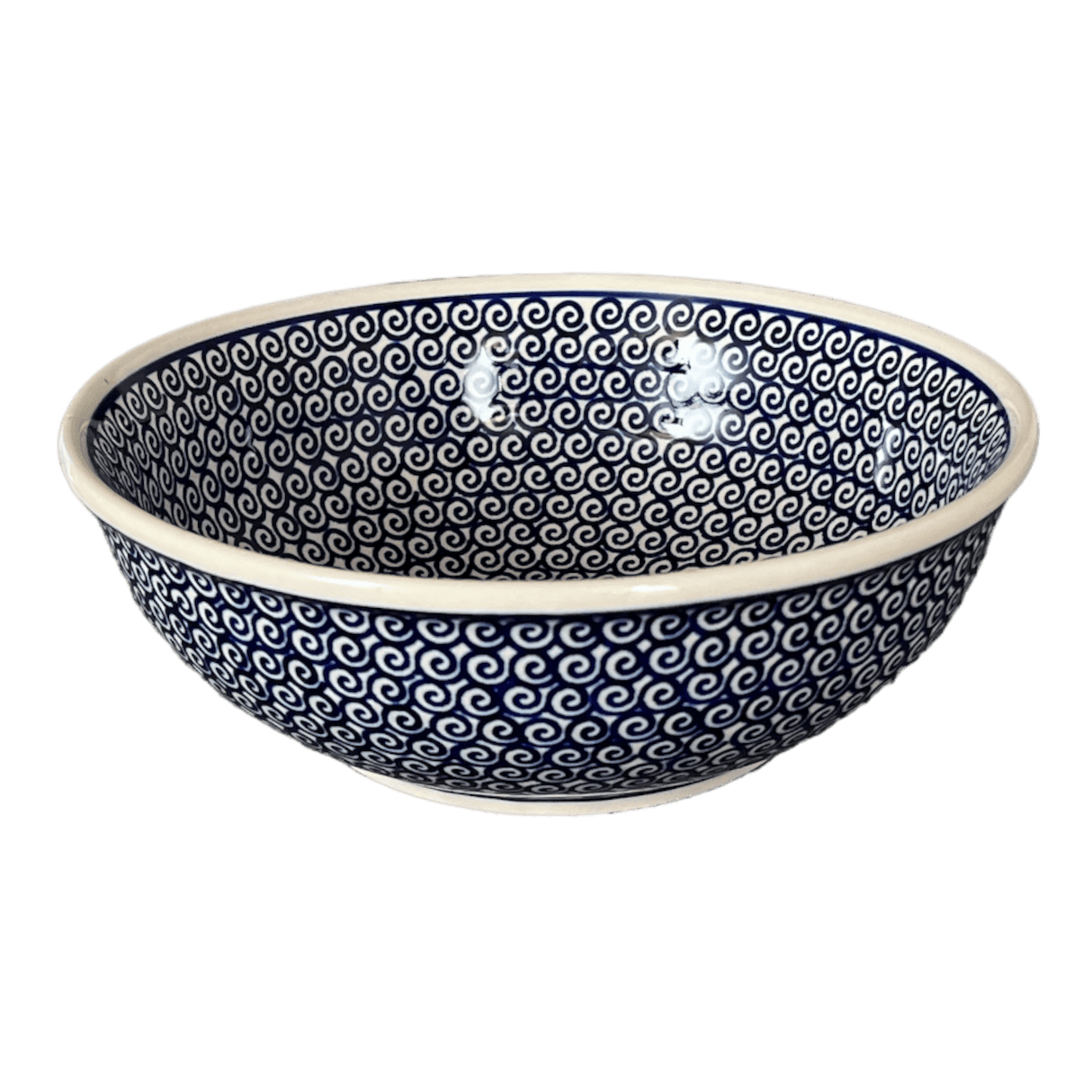 Bowl, Round, 8.5" in "Riptide" by Manufaktura | M135T-63