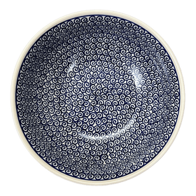 Polish Pottery 8.5" Bowl (Riptide) | M135T-63 Additional Image at PolishPotteryOutlet.com