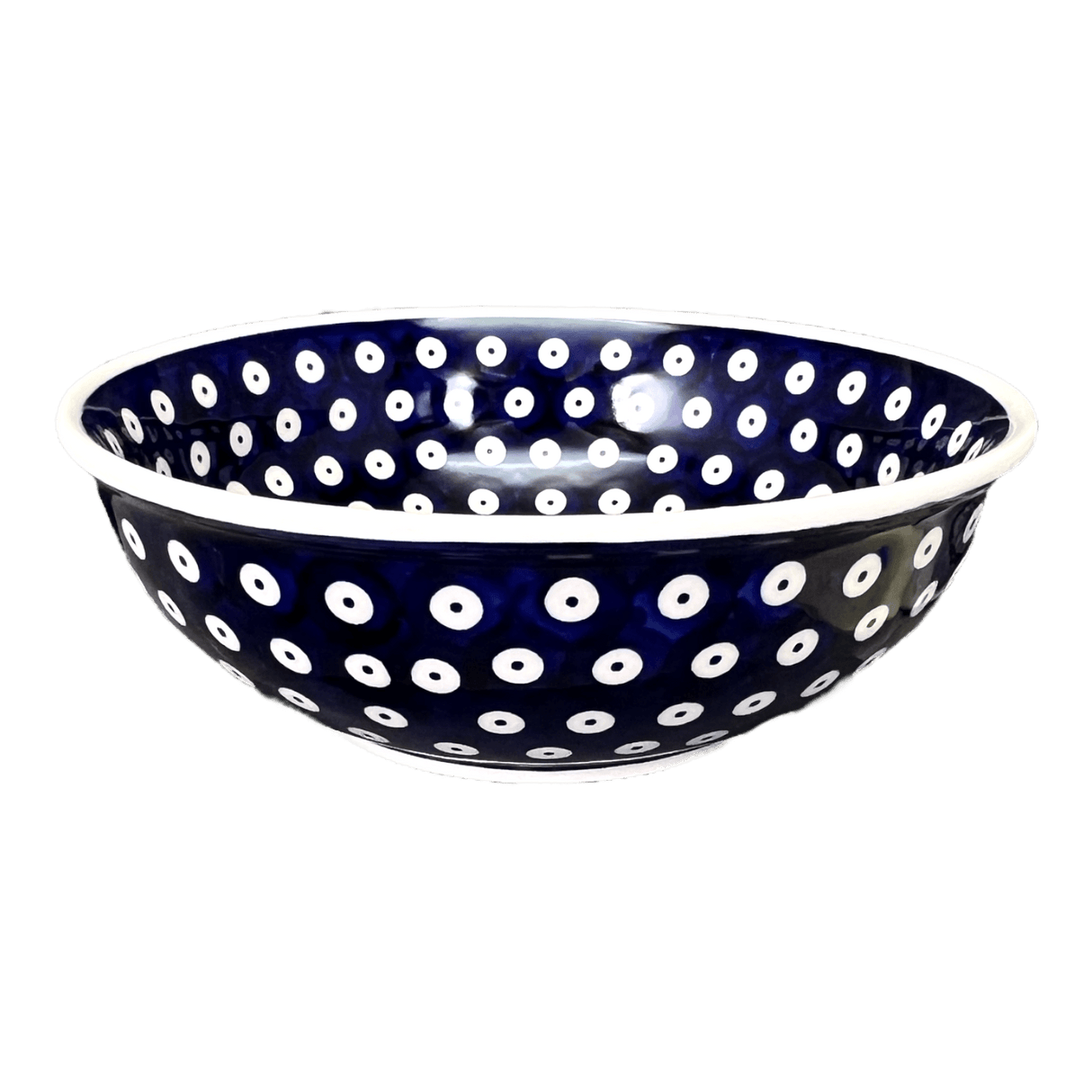 Bowl, Round, 8.5" in "Dot to Dot" by Manufaktura | M135T-70A