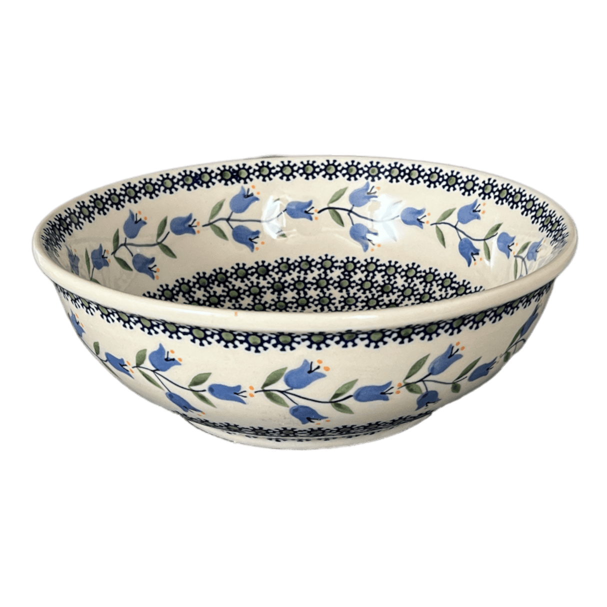 Bowl, Round, 8.5" in "Lily of the Valley" by Manufaktura | M135T-ASD