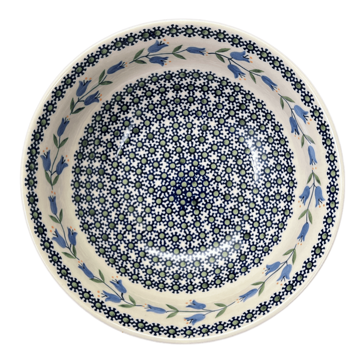 Bowl, Round, 8.5" in "Lily of the Valley" by Manufaktura | M135T-ASD