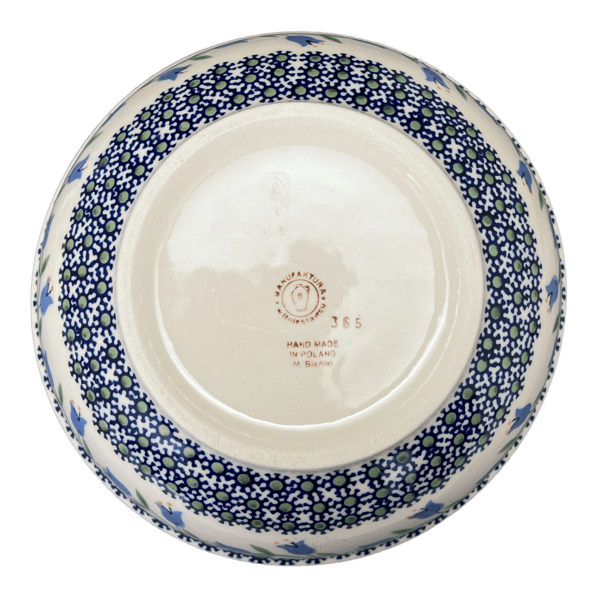 Bowl, Round, 8.5" in "Lily of the Valley" by Manufaktura | M135T-ASD