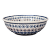 Polish Pottery 8.5" Bowl (Floral Chain) | M135T-EO37 at PolishPotteryOutlet.com