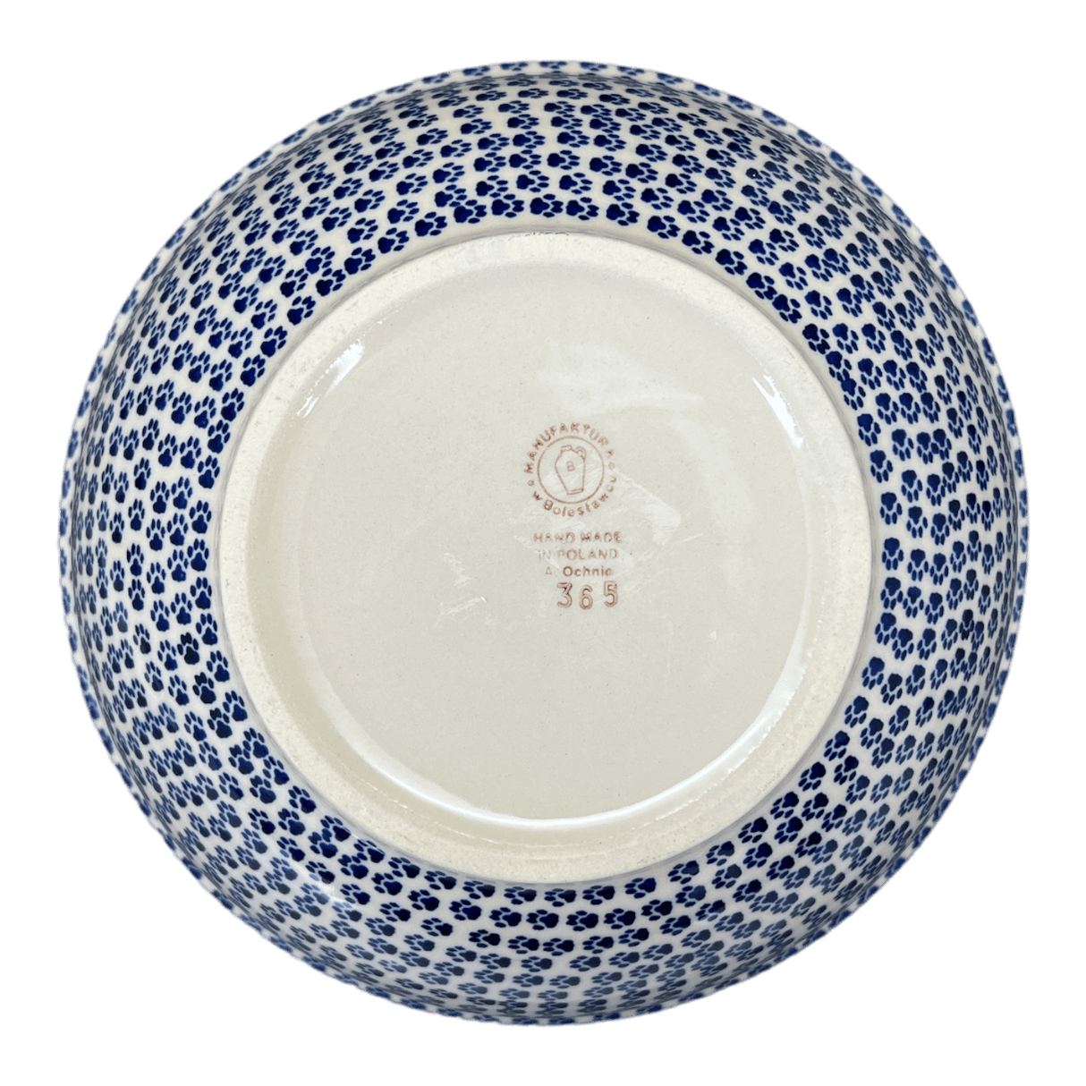 Bowl, Round, 8.5" in "Kitty Cat Path" by Manufaktura | M135T-KOT6