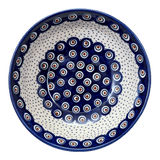 Bowl, Round, 8.5" in "Peacock Dot" by Manufaktura | M135U-54K