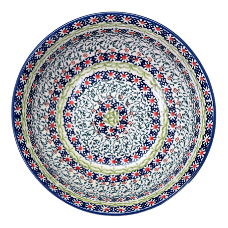 Bowl, Round, 8.5" in "Daisy Rings" by Manufaktura | M135U-GP13