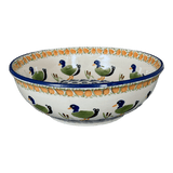 Bowl, Round, 8.5" in "Ducks in a Row" by Manufaktura | M135U-P323