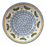 Bowl, Round, 8.5" in "Ducks in a Row" by Manufaktura | M135U-P323