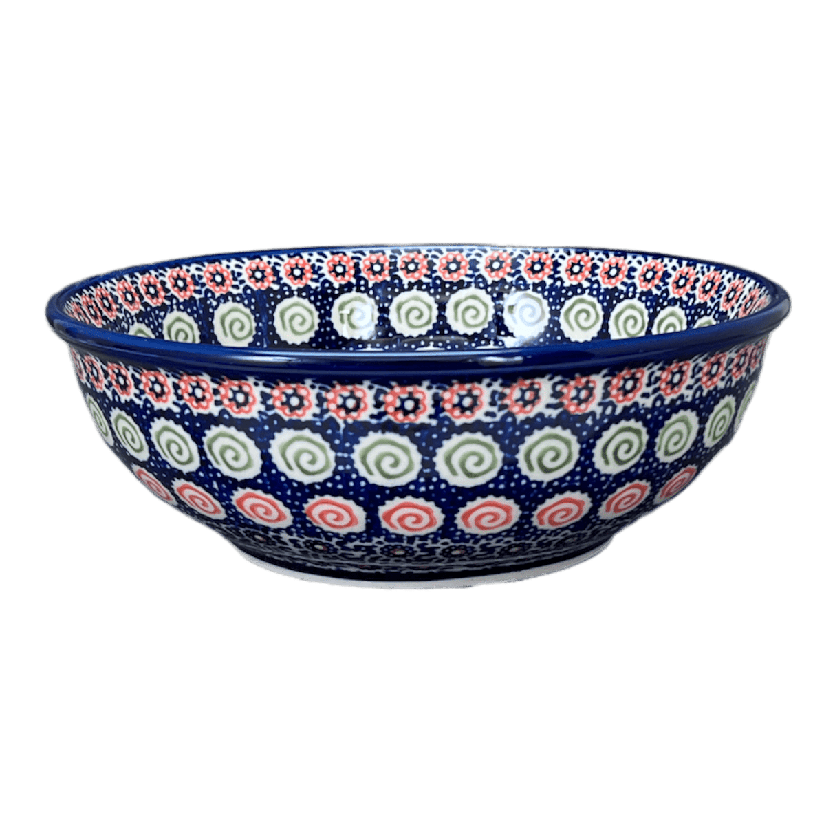 Bowl, Round, 8.5" in "Carnival" by Manufaktura | M135U-RWS