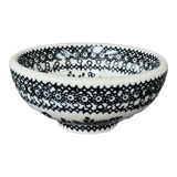 Bowl, Round, Dipping, 4.25" in "Duet in Black & Grey" by Manufaktura | M153S-DPSC